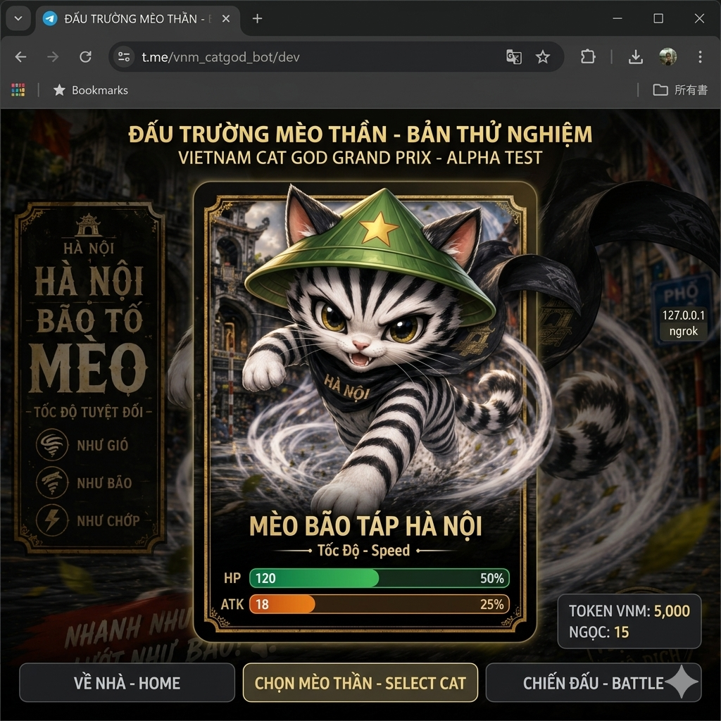 Temple Cat Energy Core Battle